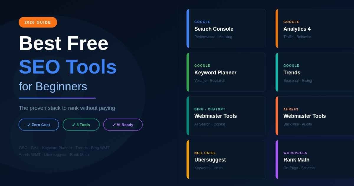 Best Free SEO Tools for Beginners