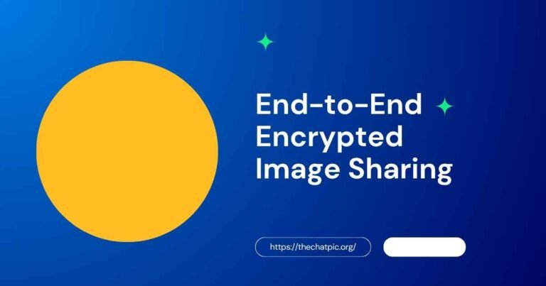 End-to-End Encrypted Image Sharing