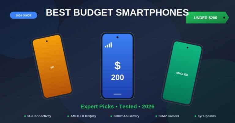 Best Budget Smartphones Under $200: Expert Picks 2026