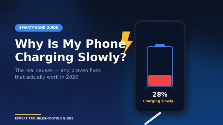 Why Is My Phone Charging Slowly?