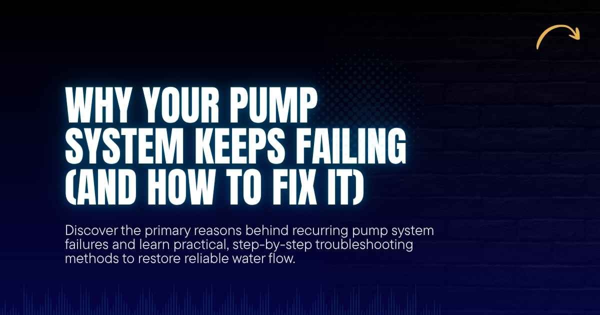 Why Your Pump System Keeps Failing (And How to Fix It)
